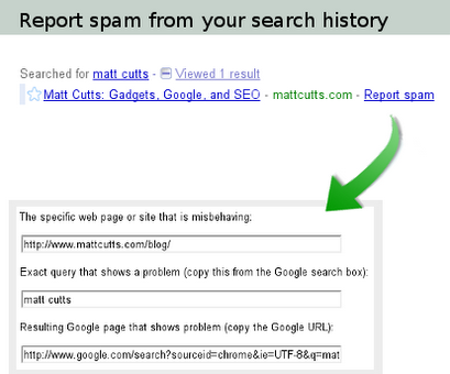 Webspam Report